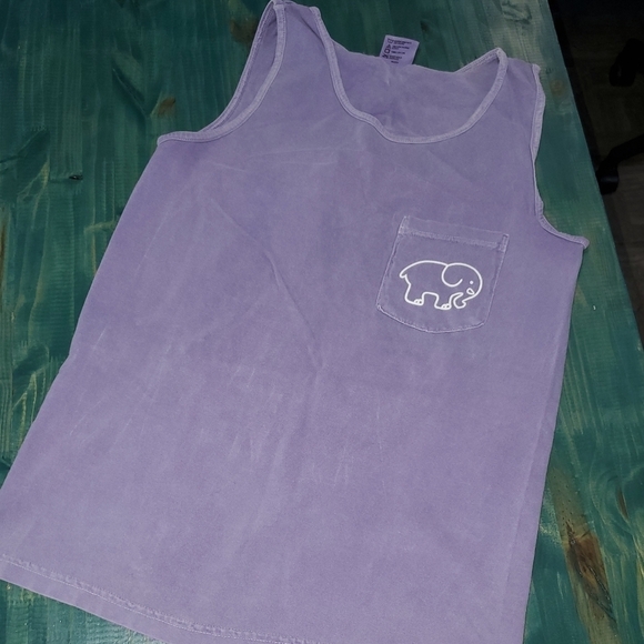 Ivory Ella Purple Elephant Tanktop Small - Picture 2 of 5